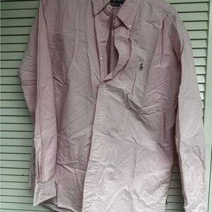 Ralph Lauren Light Pink Button Down Shirt